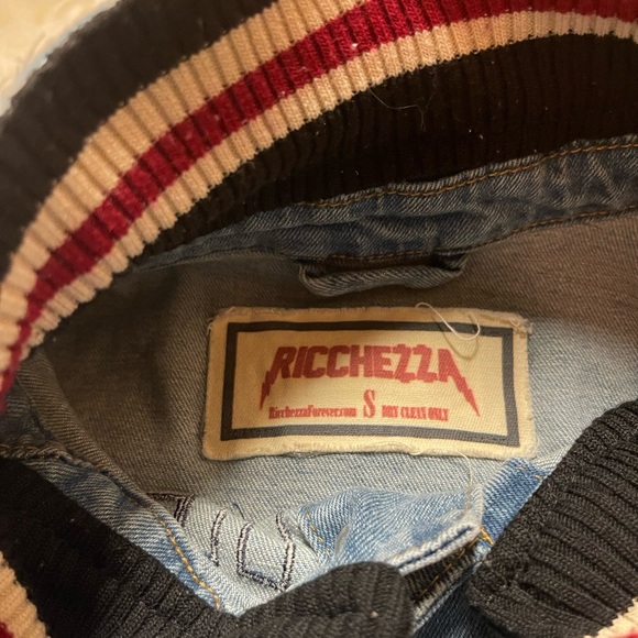 Ricchezza Trust Issues Denim Jacket - Picture 6 of 16